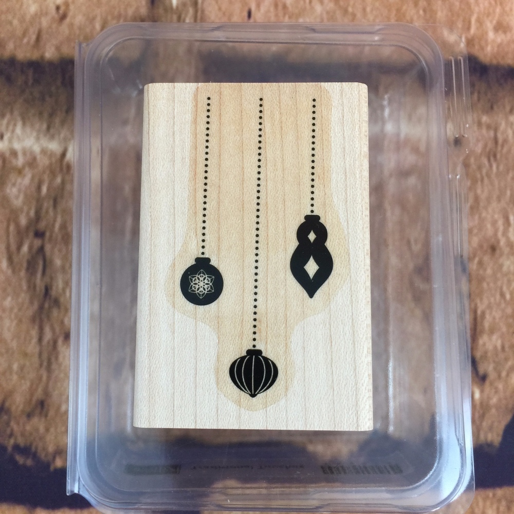 🌸Stampin Up TRADITIONAL TOUCHES WOOD RUPPER STAMP